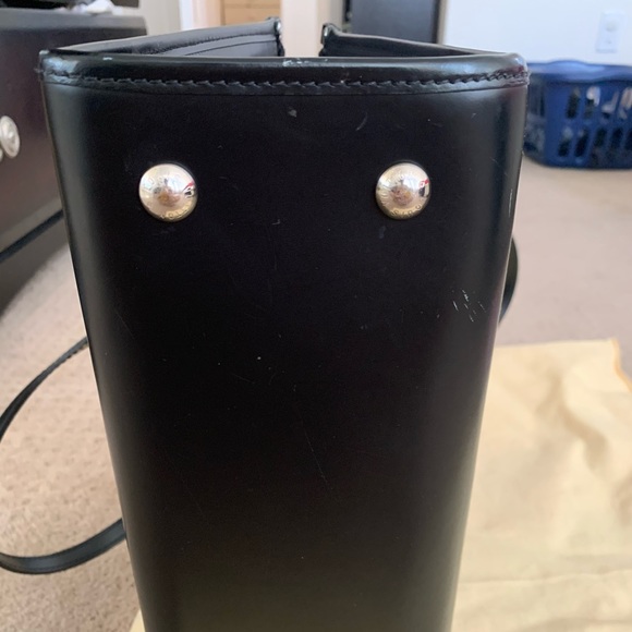 Authentic louis Vuitton black handbag - Picture 5 of 9